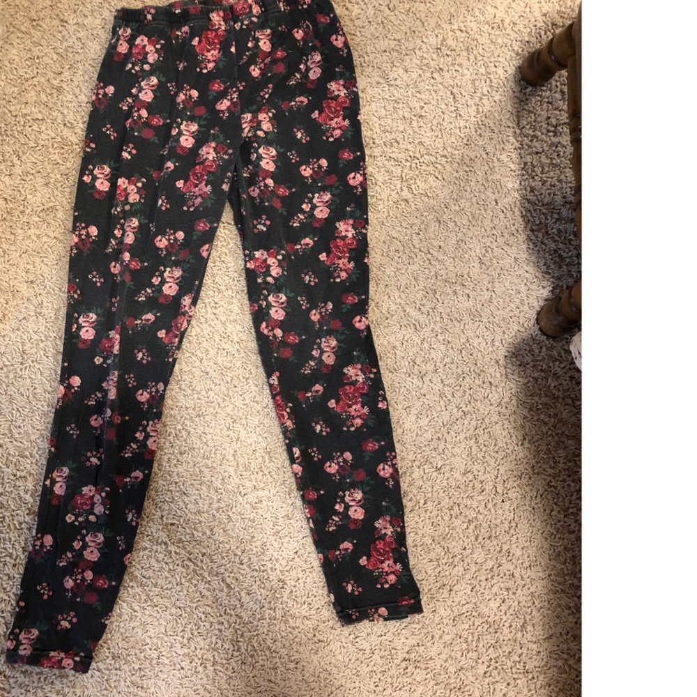 Floral leggings